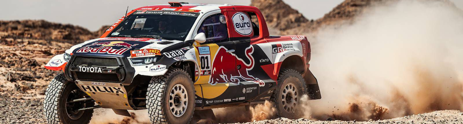 Изображение на странице НАССЕР АЛЬ-АТТИЯ ЗА РУЛЕМ TOYOTA HILUX СТАЛ ПОБЕДИТЕЛЕМ РАЛЛИ-РЕЙДА «ДАКАР-2022» Тойота Центр Калининград